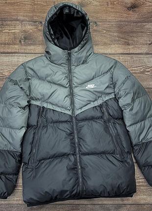 Зимова чоловіча куртка пуховик nike storm fit