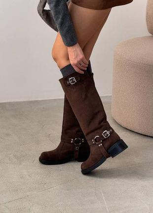 Ваші улюблені чопери єврозима колір: шоколад натуральна замша (італія)