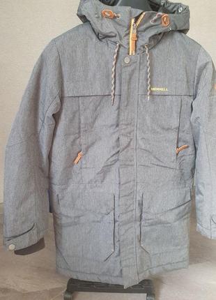 Удлиненная зимняя куртка merrell на подростка