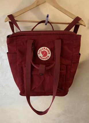 Сумка шоппер рюкзак fajall raven g 1000