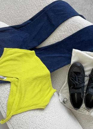 Джинсы и майка zara