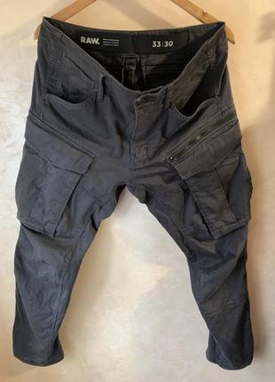 Карго брюки g star raw размер 33/30