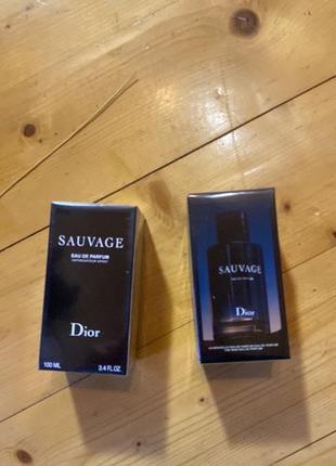 Dior sauvage парфумована вода 100мл
