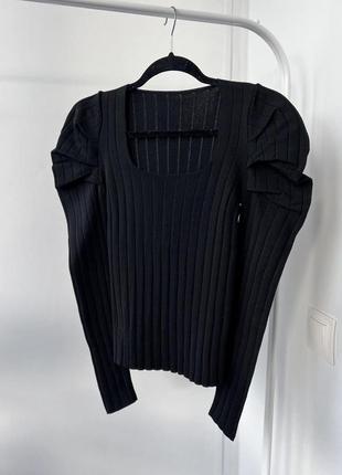 Кофта-лонг рубчик