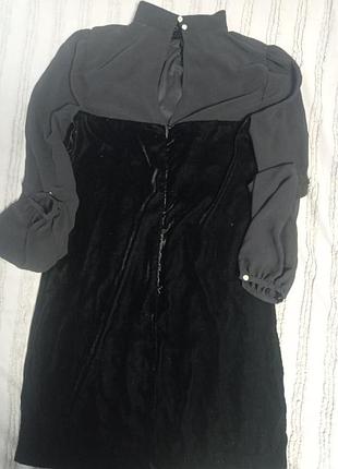 Чорне по фігурі плаття 3