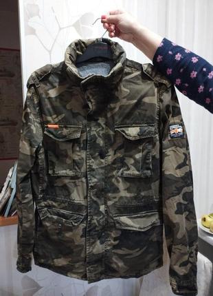 Куртка вітровка мілітарі l