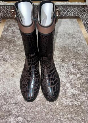 Резиновые сапоги keddo 39 размер(25.5)