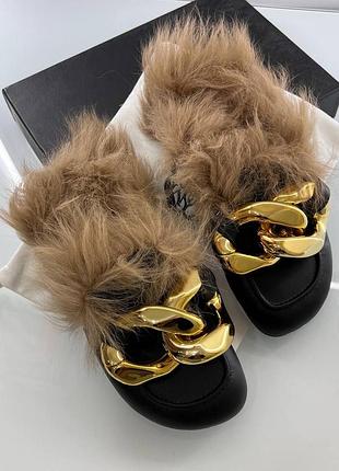 Шлепанцы на меху