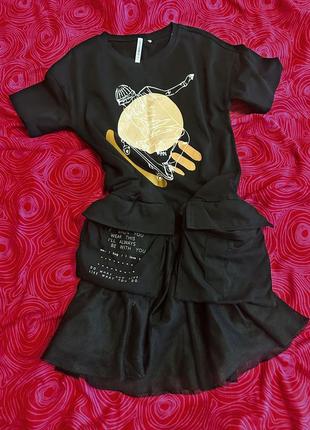 Сукня трикотажна coccodrillo 140 розмір