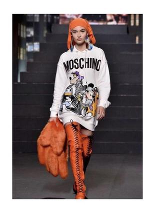 Худи свитер moschino коллабрация h&m