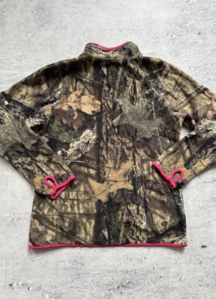 Мужская флисовая кофта real tree mossy oak размер s