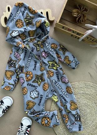 Ромпер (кигуруми) флис sweet