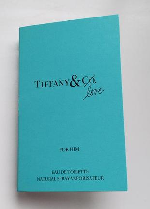 Туалетная вода для мужчин tiffany & co. tiffany & love