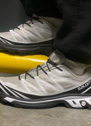 Влагозащитные + термо до -21💦 salomon xt-6 white goretex термо ✅