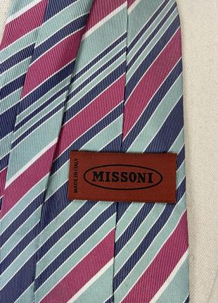 Шелковый галстук missoni