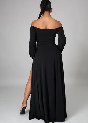 Соблазнительное платье макси с разрезом от boohoo ♥️