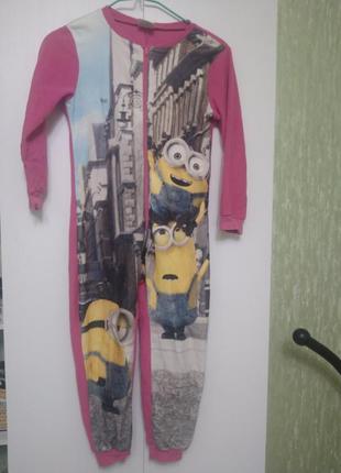 Кигуруми,слип,пижама minions illumination