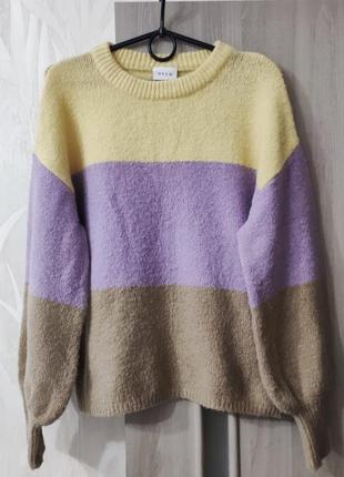 Свитер в полоску 42-44 размер