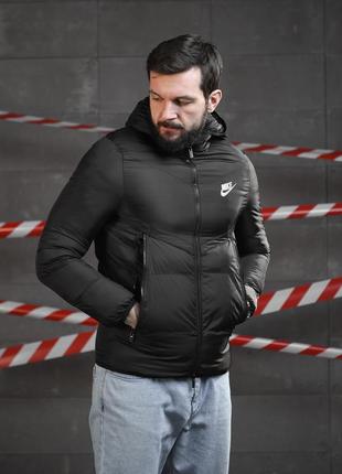 Зимняя мужская куртка jacquard nike