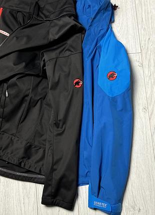 Куртка mammut 3в1 мембрана gore tex perfomance shell✅ внутрішня куртка софтшелл mammut softech✅