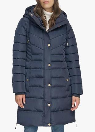 Пуховик , пальто жіноче tommy Leather hilfiger  оригінал