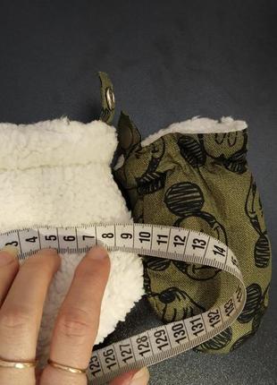 Перчатки теплые с микки маусом