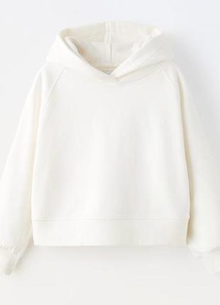 Новая белая толстовка 152 см zara