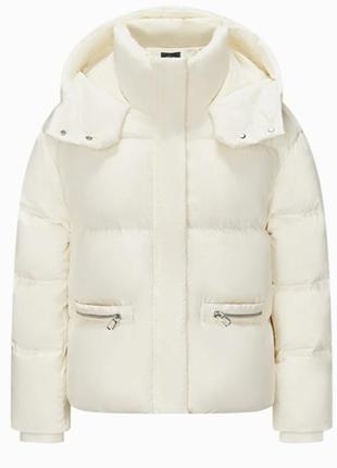 Матовый натуральный пуховик 2024/2025❄️⛈️🤍