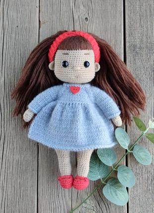 Вязаная кукла handmade