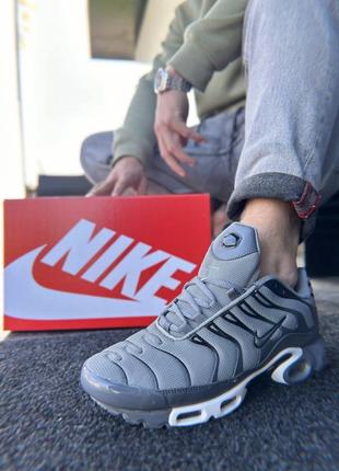 Nike air max tn plus grey кросівки
