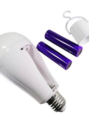 Лампочка с аккумуляторами 18650 *2 ck 8039