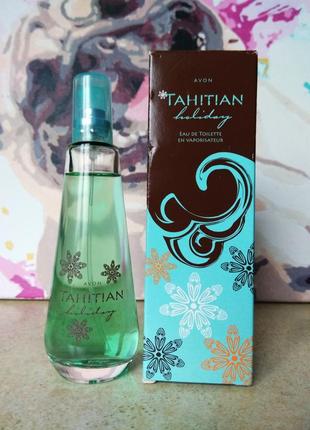 Avon tahitian holiday туалетная вода для женщин 50 мл.