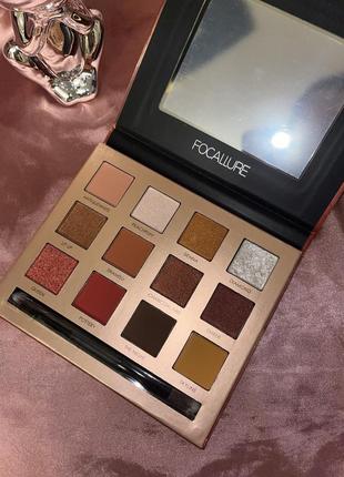 Палетка теней focallure burning