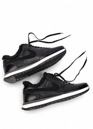 Nike short ones fur black 4