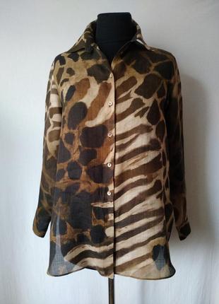 Сорочка блуза органза massimo duti