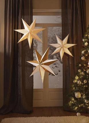 Світильник-зірка livarno home led christmas star lantern 70 см