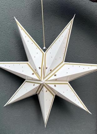 Светильник-звезда livarno home led christmas star lantern 70 см