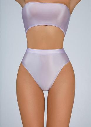 Блискучі, масляні високі стринги на талію від 55 до 110