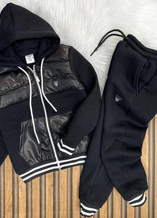 Детский теплый костюм emporio armani