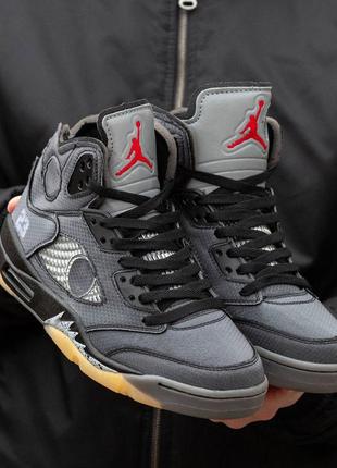 Air jordan retro 5 x off-white 5