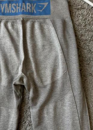 Женские спортивные лосины gymshark серые длинные лосины3 фото