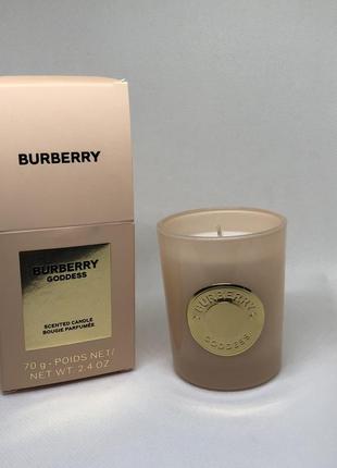Оригінал парфумована свічка burberry goddess 70g