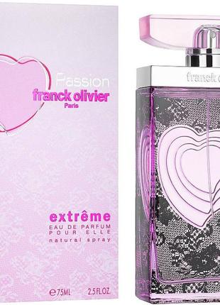 Оригинальный franck olivier passion extreme 75 ml парфюмированная вода