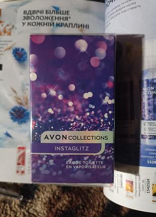 Аvon collections instaglitz для неї, туалетна вода 50 мл