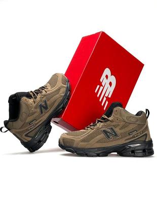 Чоловічі кросівки new balance 740 brown fur