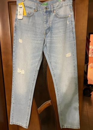 Джинсы мужские размер 30,32 benetton