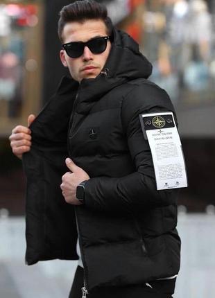 Зимова куртка stone island8 фото