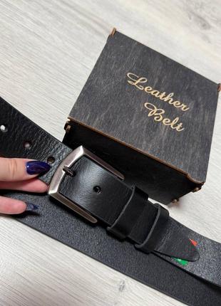 Ремінь пояс чоловічий шкіряний італія 🇮🇹 / ремень пояс мужской кожаный