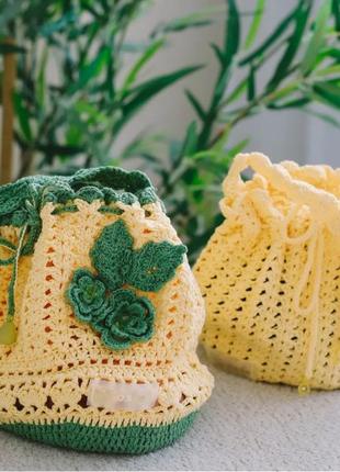 Дитячі сумочки гачком. розпродаж залишків3 фото