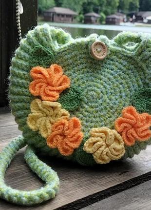 Дитячі сумочки гачком. розпродаж залишків1 фото